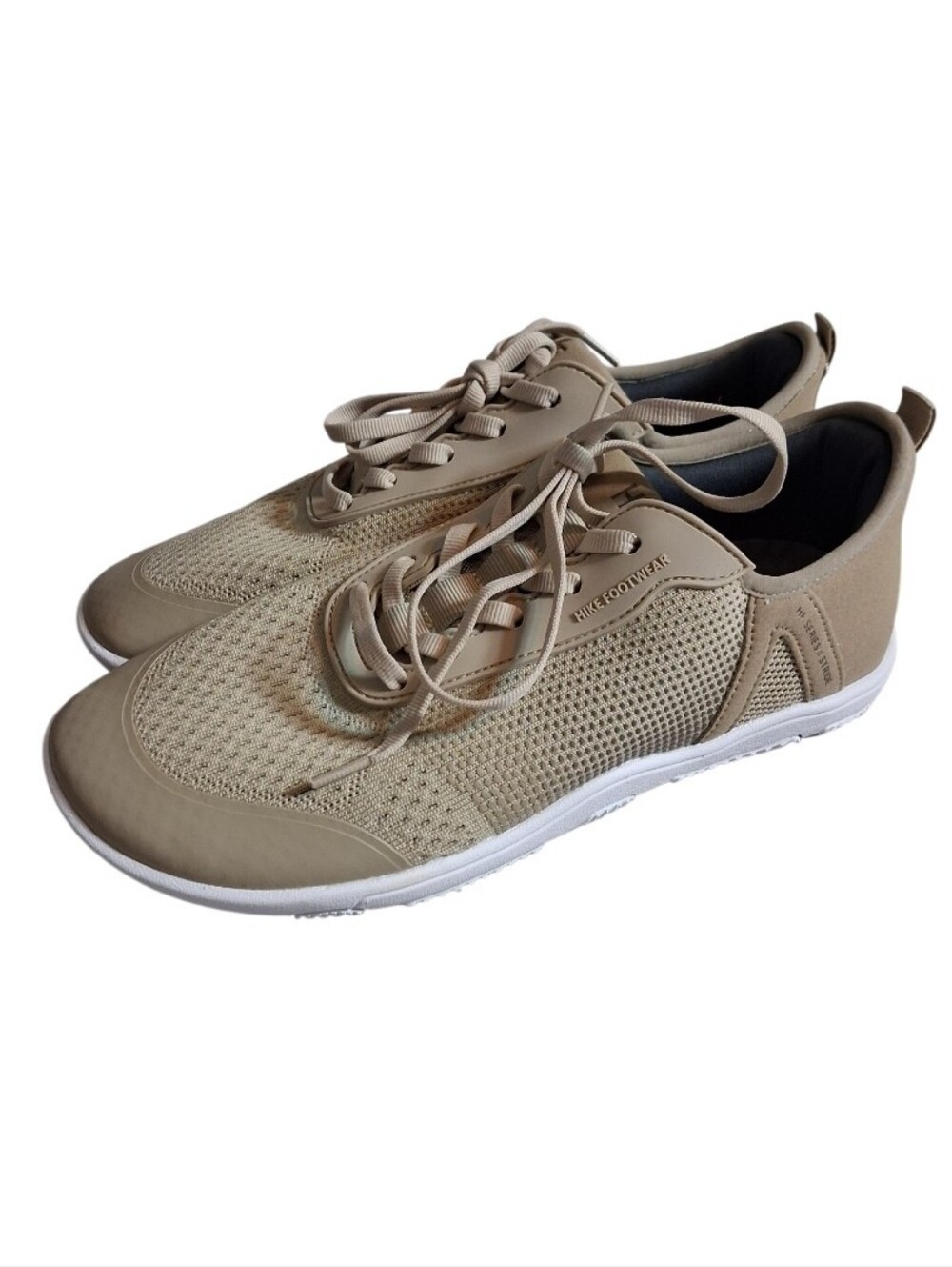 New Hike Footwear HF Series II Stride Shoes Womens Sz 10 Beige Mesh Lightweight